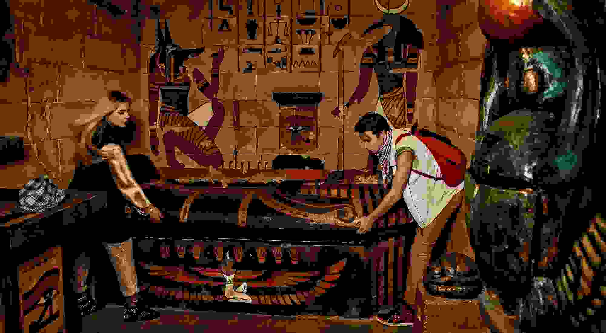 проклятие гробницы фараона краткое содержание