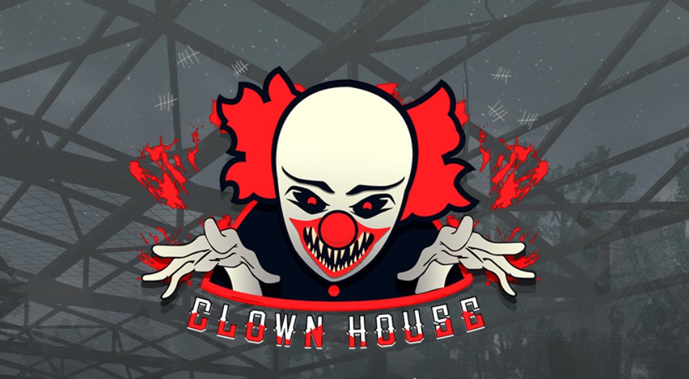 Clown house. Логотип квеста клоун. Квест клоуна ада Красноярск.